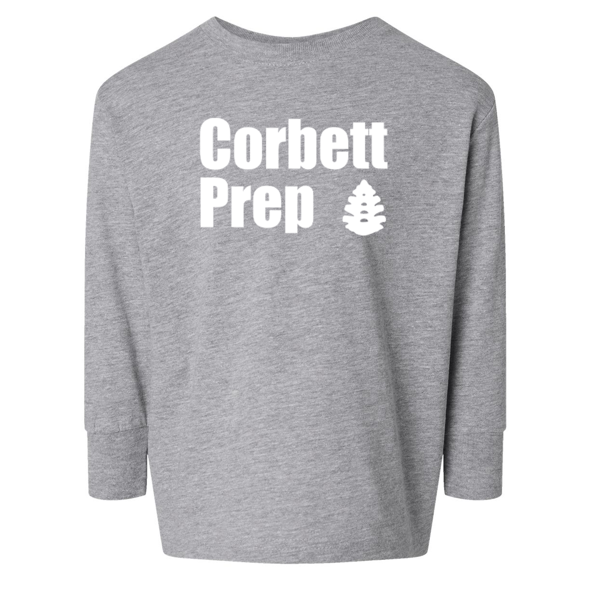 Corbett Prep Toddler Fine Jersey Long Sleeve Tee