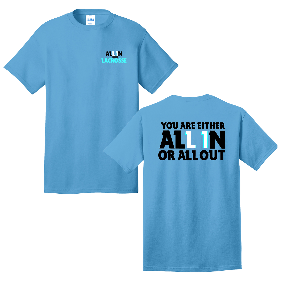 All In Lacrosse Core Cotton Tee