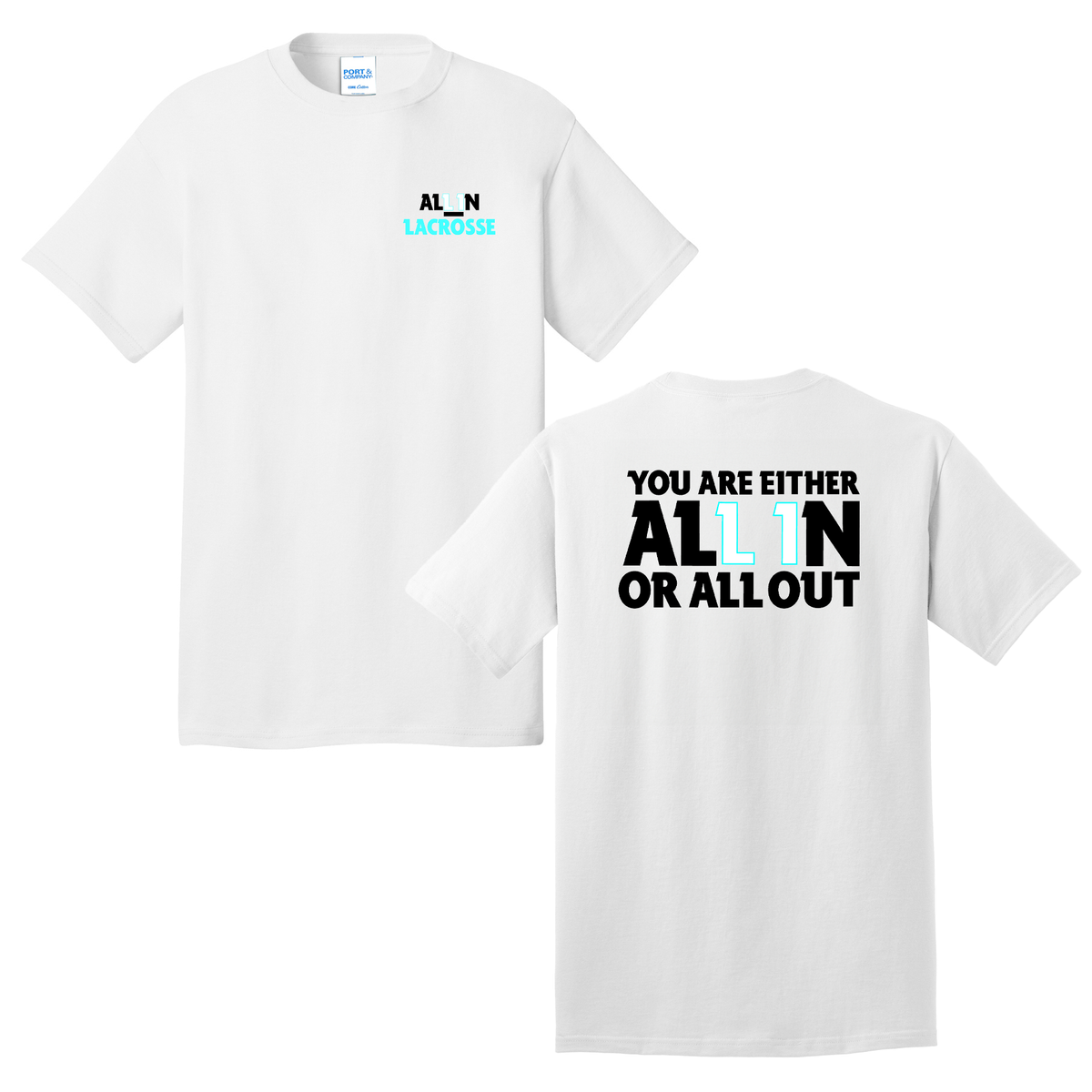 All In Lacrosse Core Cotton Tee