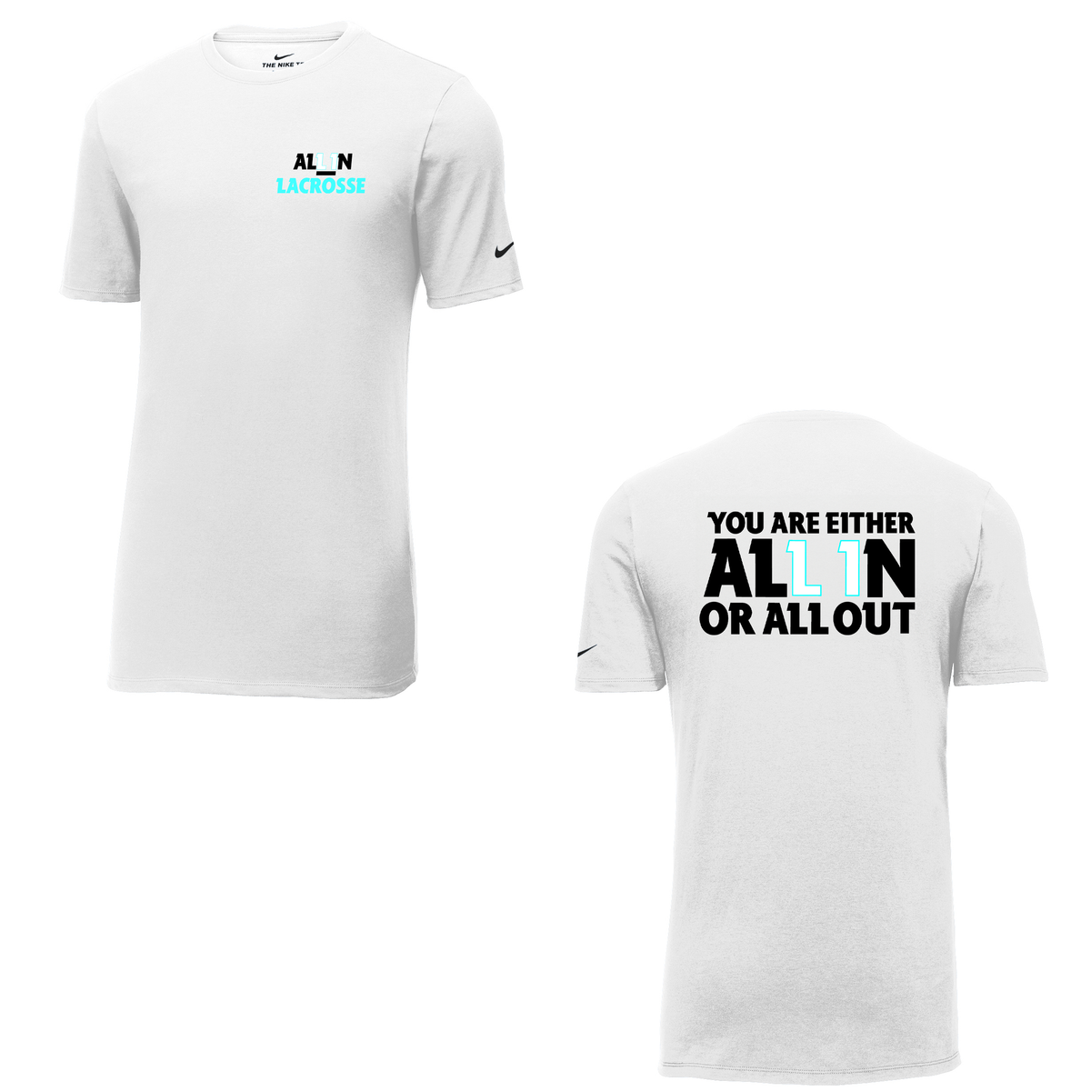 All In Lacrosse Nike Dri-FIT Tee