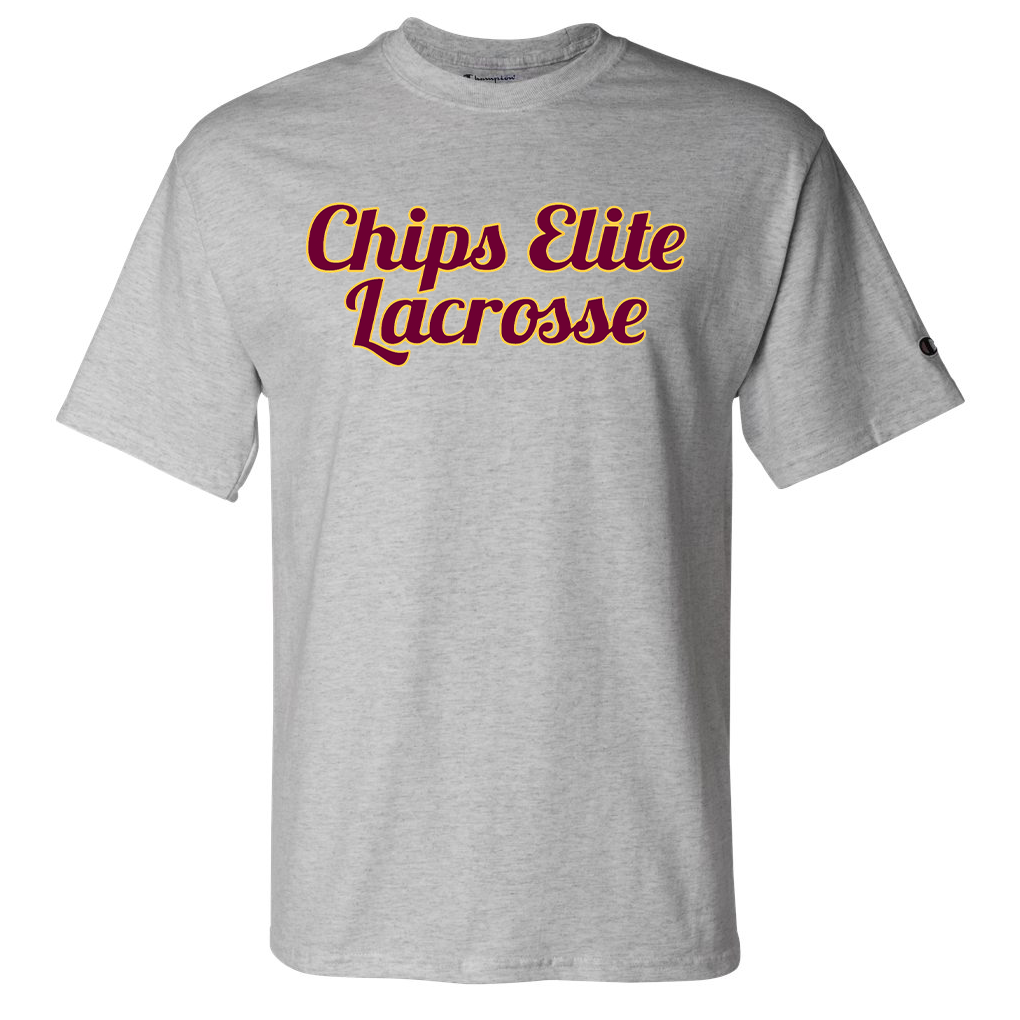 Chips Elite Lacrosse Champion Short Sleeve T- Shirt