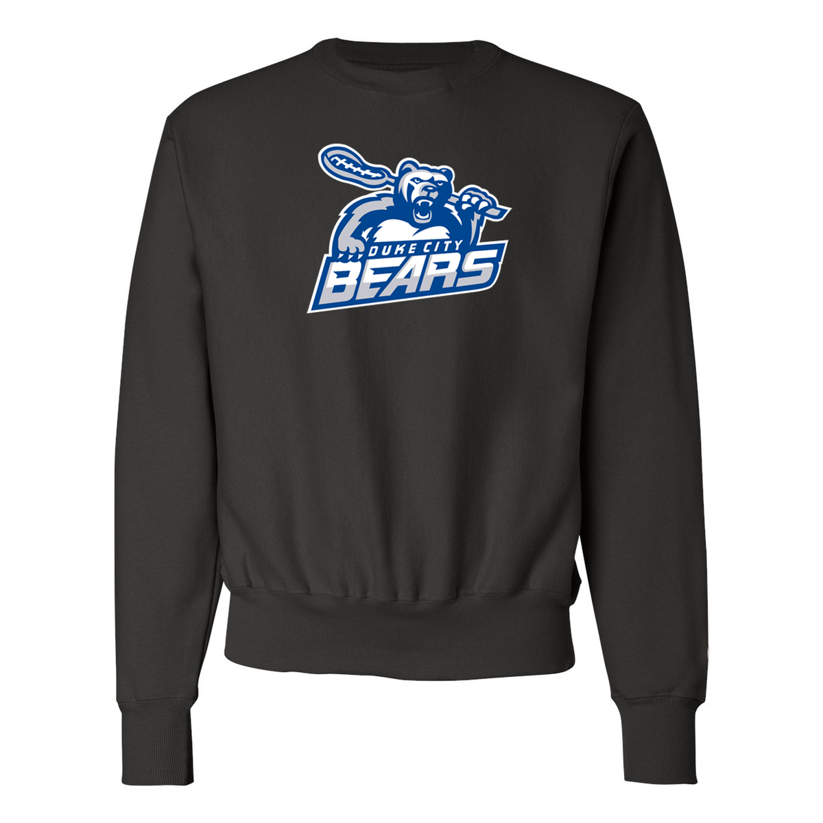 Duke City Bears Lacrosse Champion Reverse Weave Crewneck Sweatshirt