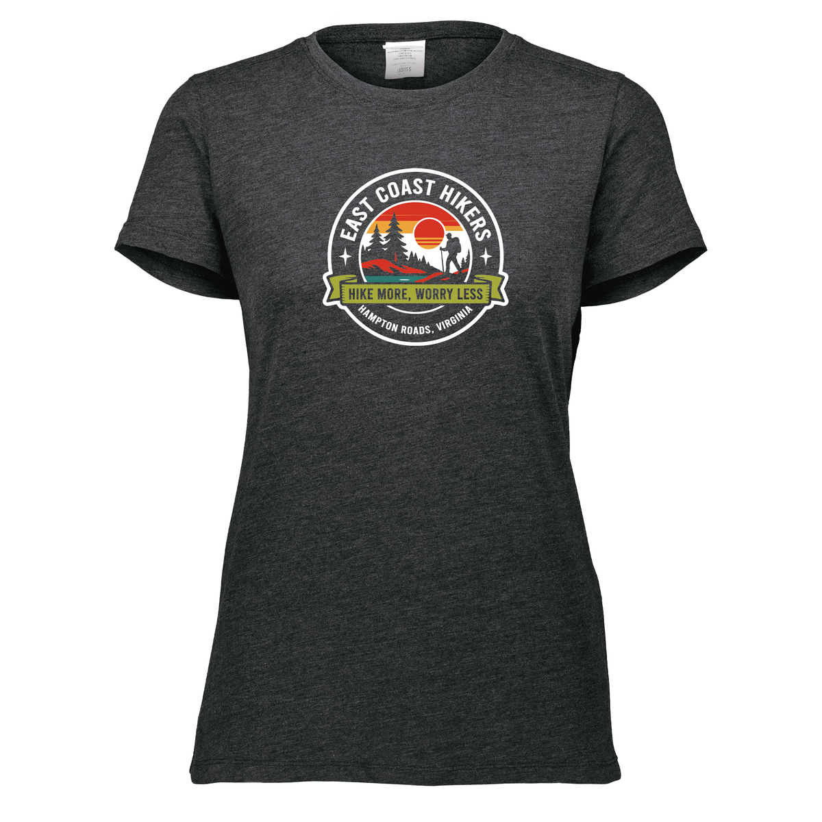 East Coast Hikers Ladies Tri-Blend Tee