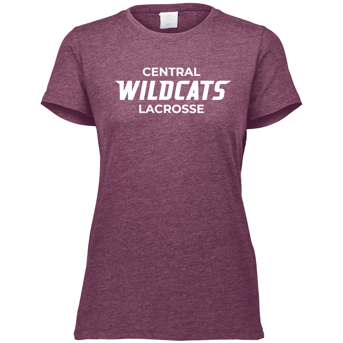 Central Wildcats Ladies Tri-Blend Tee