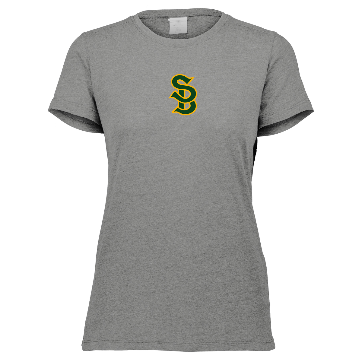 Santa Barbara HS Baseball Ladies Tri-Blend Tee