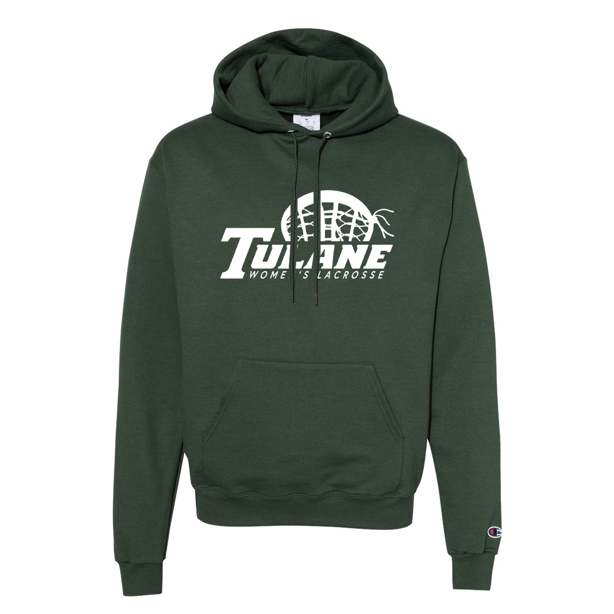 Tulane Women's Lacrosse Champion Powerblend Hooded Sweatshirt