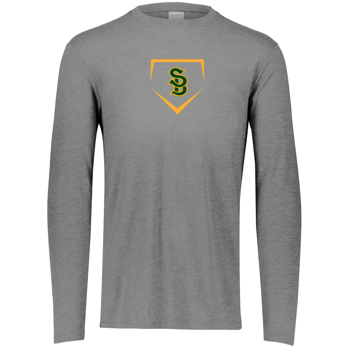 Santa Barbara HS Baseball Tri-Blend Long Sleeve Crew