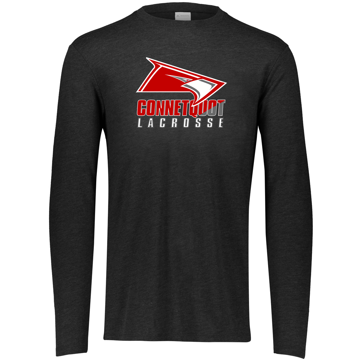 Connetquot Youth Lacrosse Tri-Blend Long Sleeve Crew