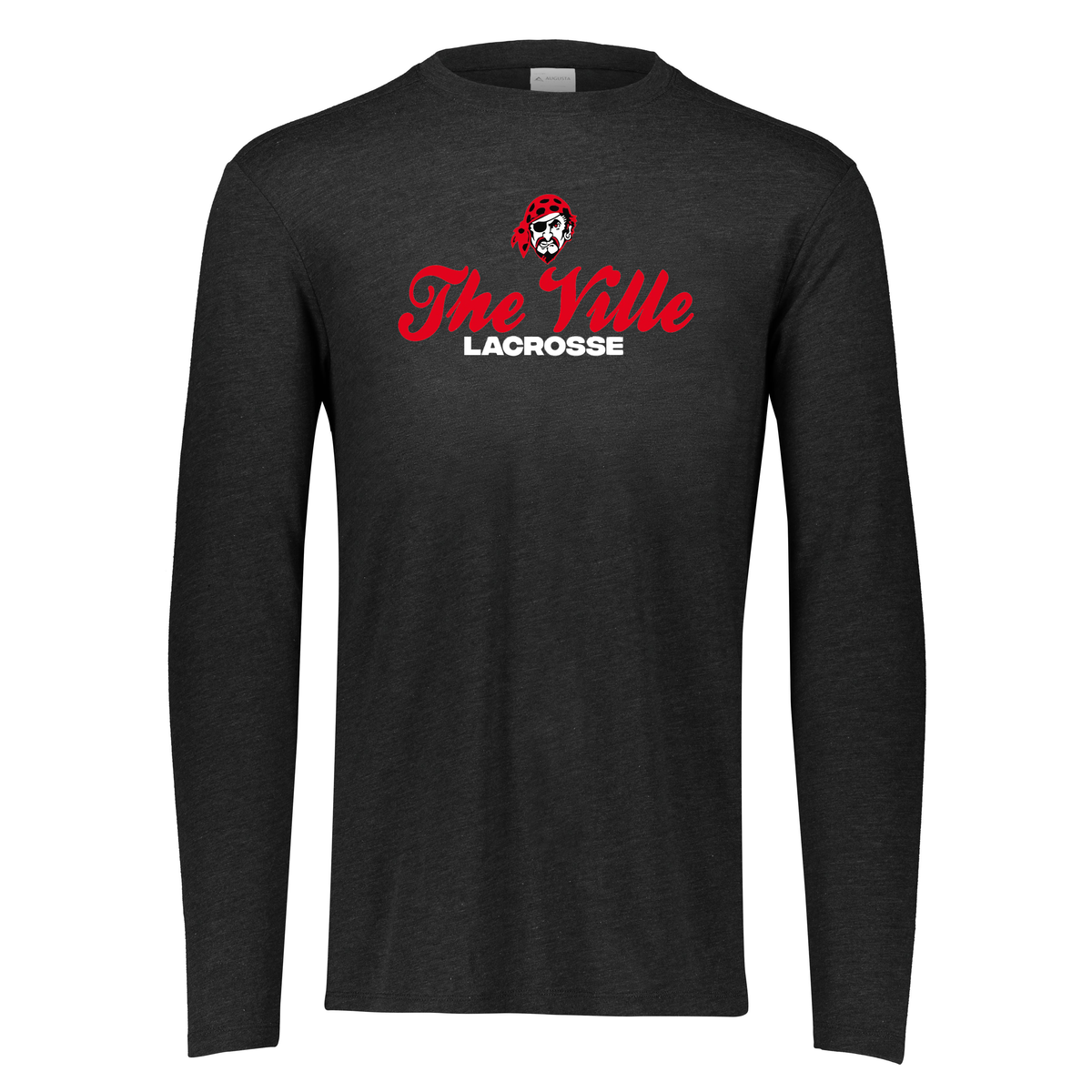 Greenville Lacrosse Tri-Blend Long Sleeve Crew