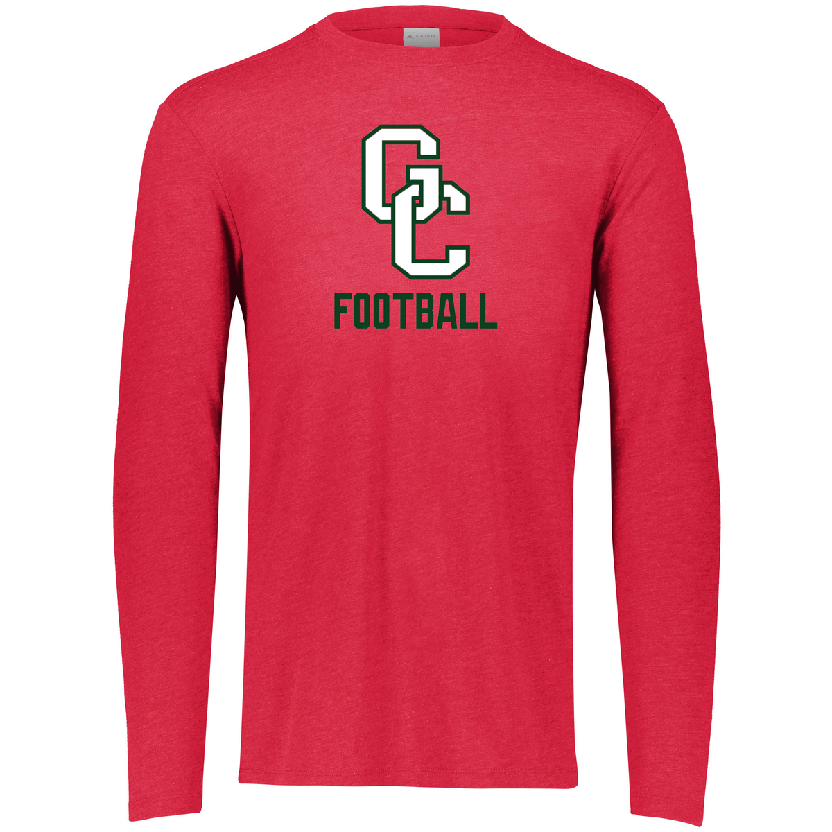 Glen Cove Football Tri-Blend Long Sleeve Crew (Available in Youth)