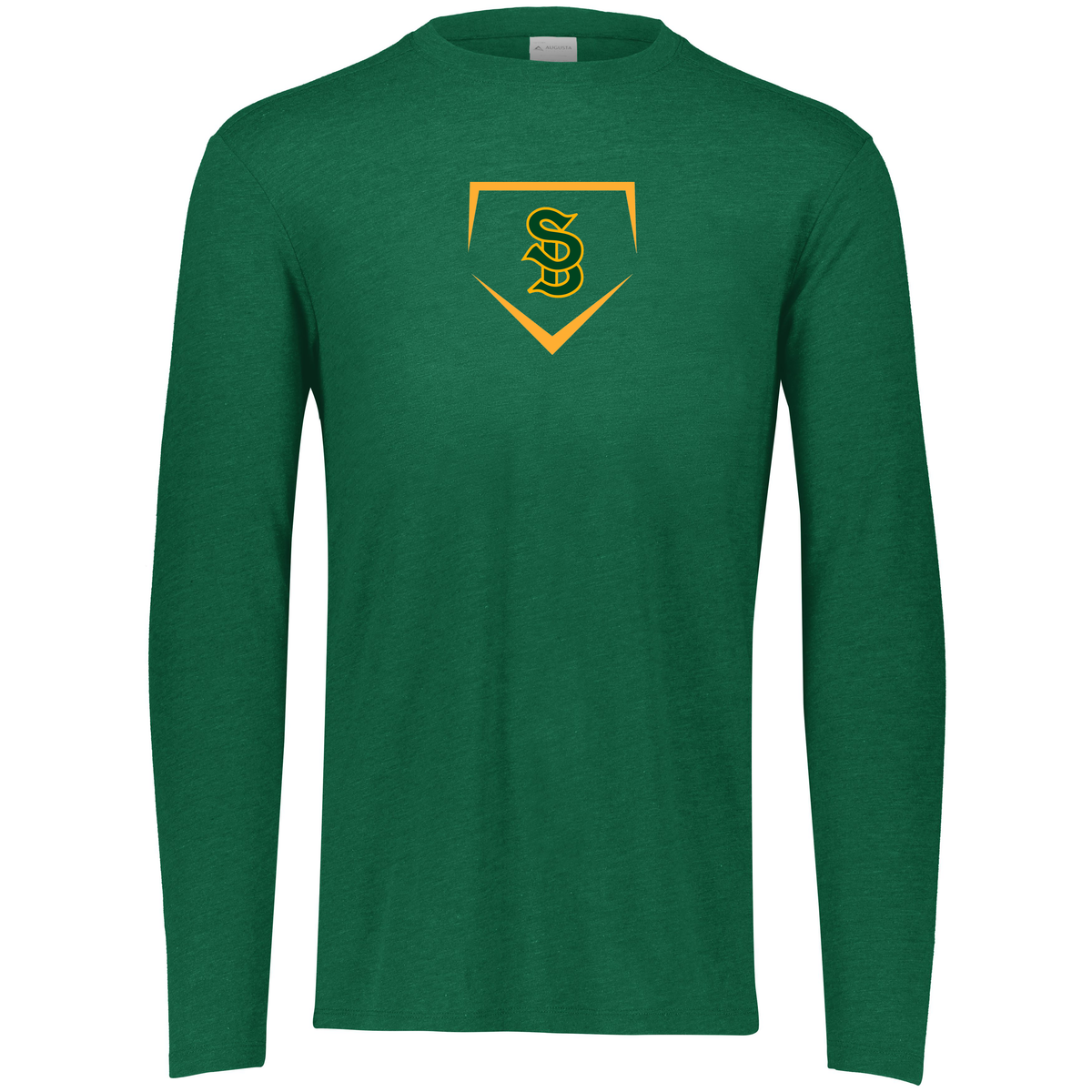 Santa Barbara HS Baseball Tri-Blend Long Sleeve Crew