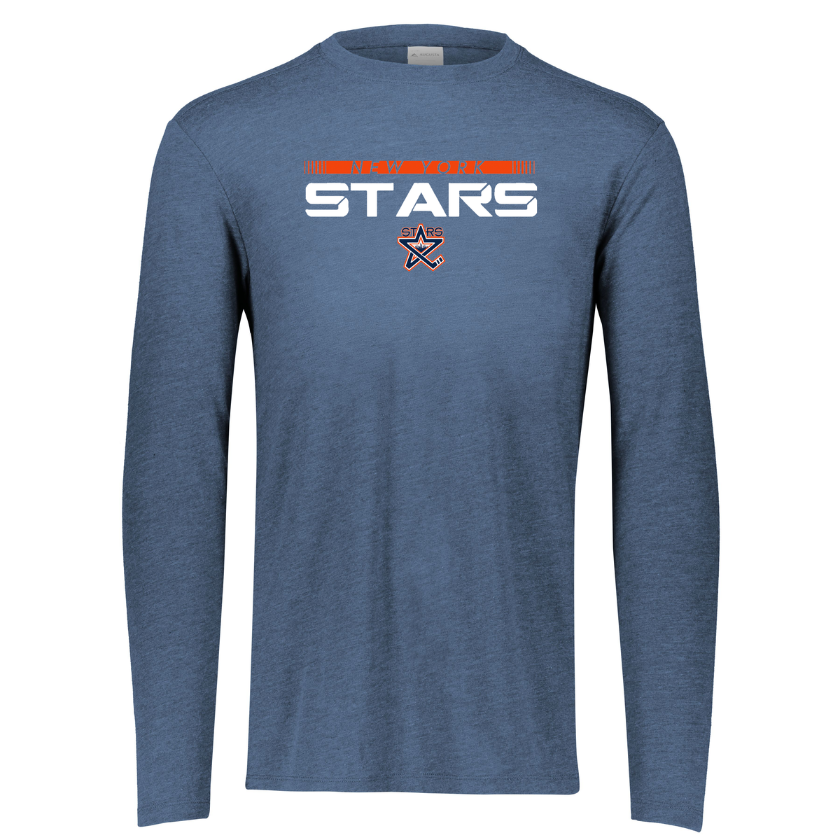 New York Stars Hockey Tri-Blend Long Sleeve Crew