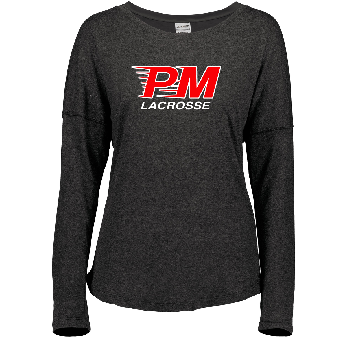 PM Raiders Girls Lacrosse Ladies Lux Tri-Blend Long Sleeve Tee