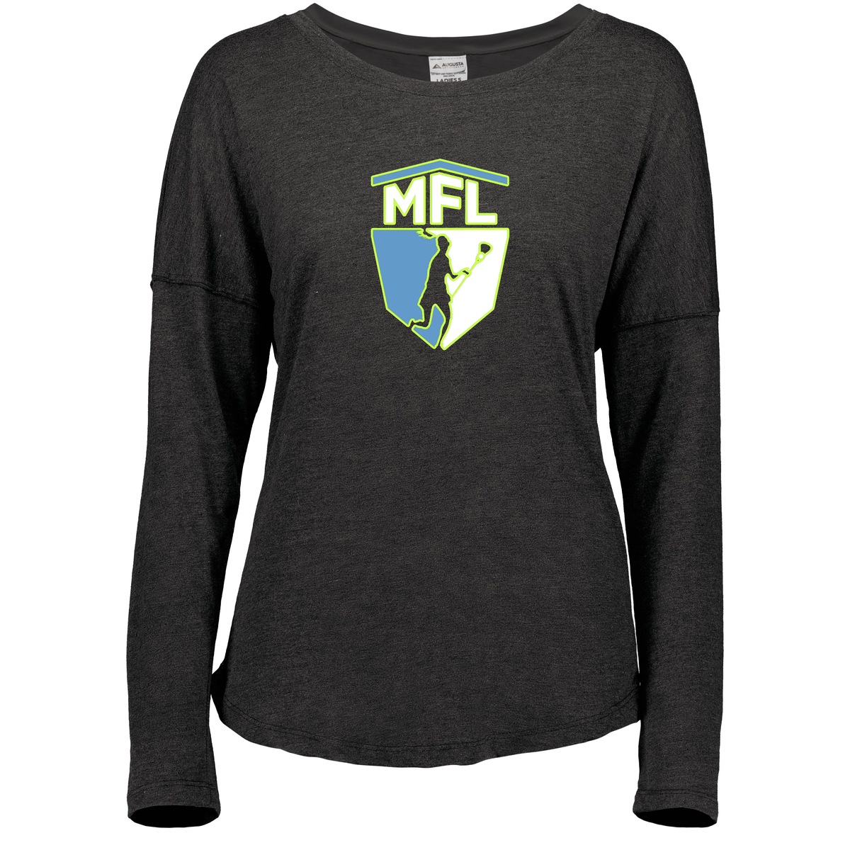 Major Force Lacrosse Ladies Lux Tri-Blend Long Sleeve Tee