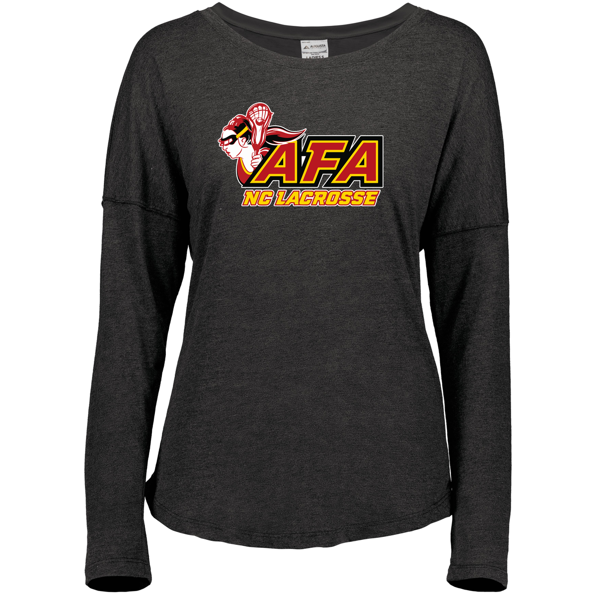 AFA Lacrosse Ladies Lux Tri-Blend Long Sleeve Tee