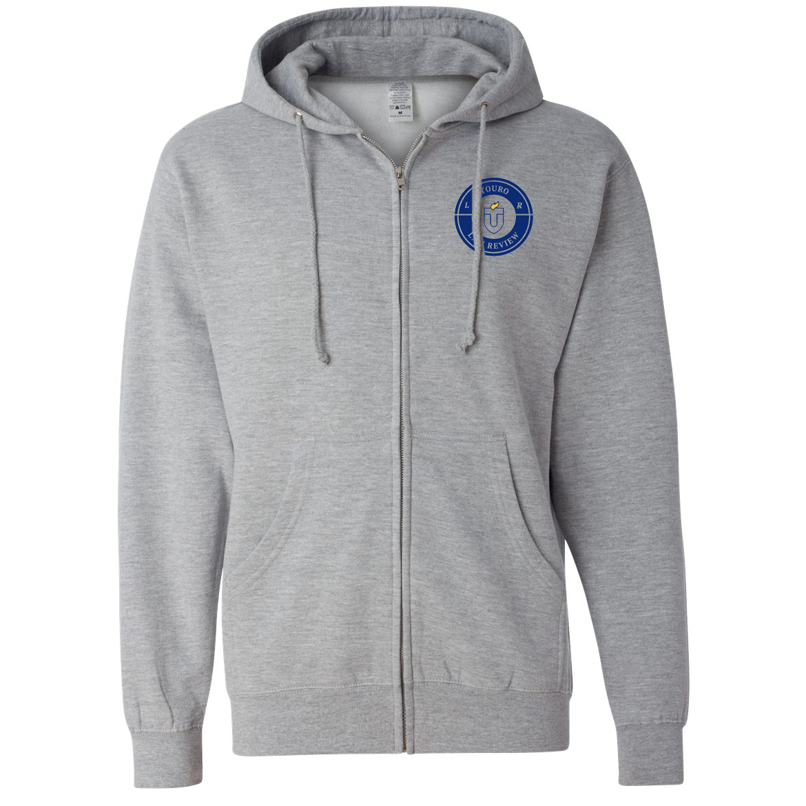 Touro Law Review Full Zip Hooded Sweatshirt