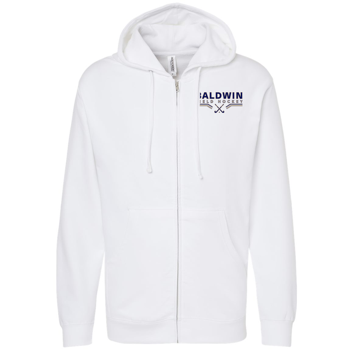 Baldwin Field Hockey Midweight Full-Zip Hoodie