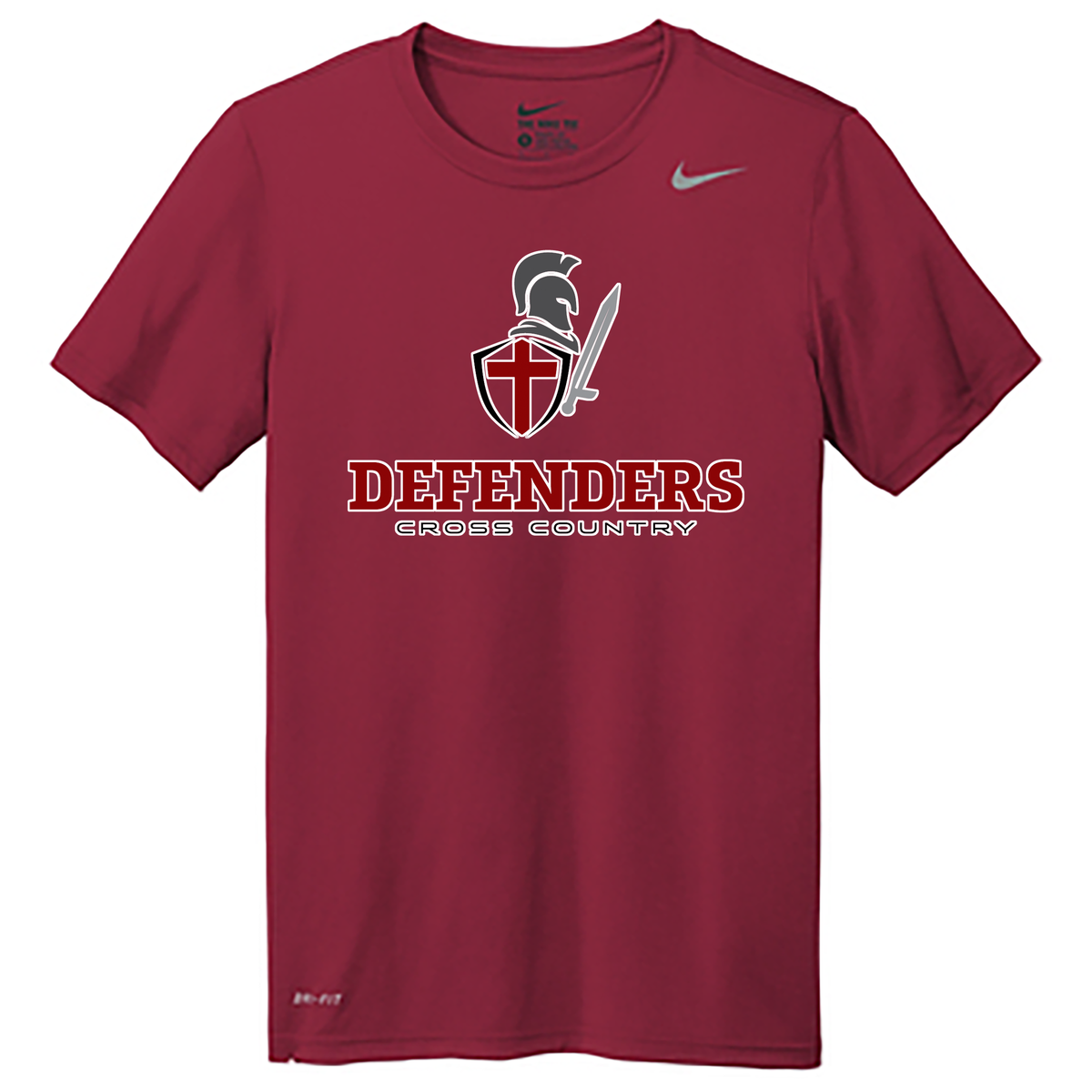 Defenders Cross Country Nike Legend Tee