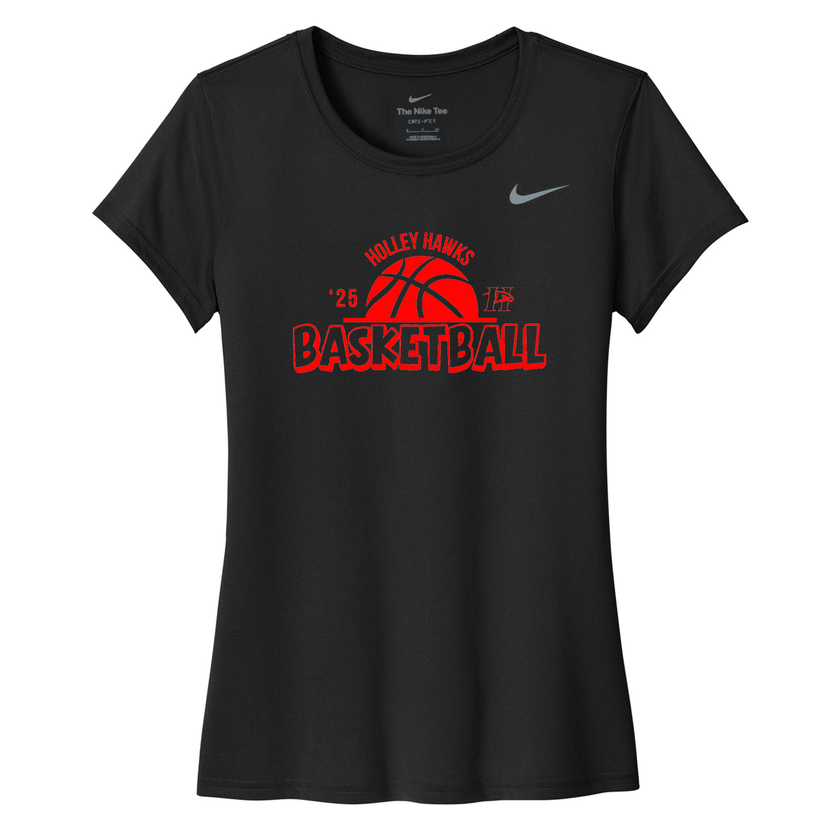 Holley Central School Girls Basketball Nike Ladies Team rLegend Tee