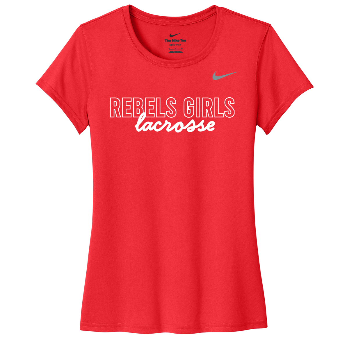 Rebels LC Girls Lacrosse Nike Ladies Team rLegend Tee