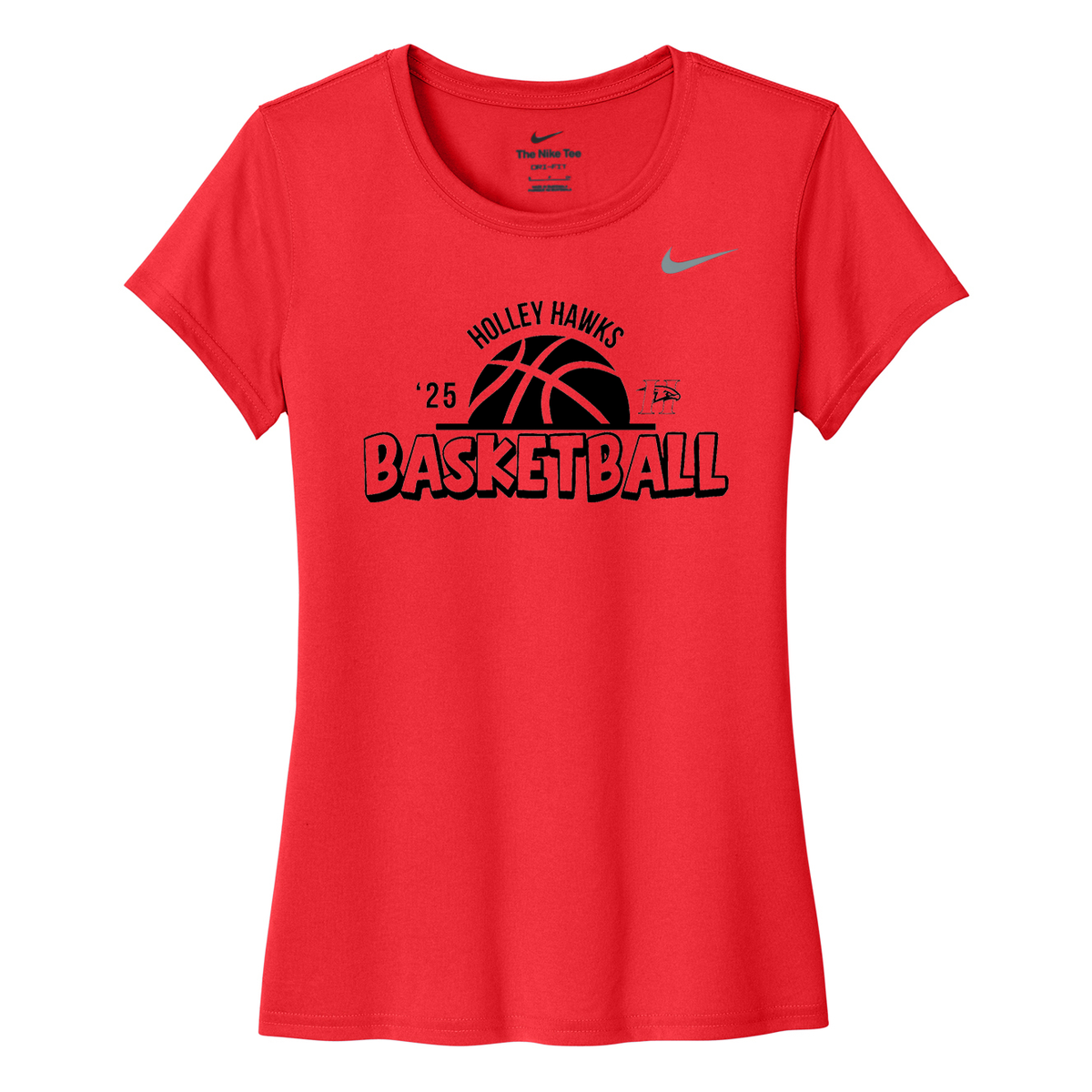 Holley Central School Girls Basketball Nike Ladies Team rLegend Tee