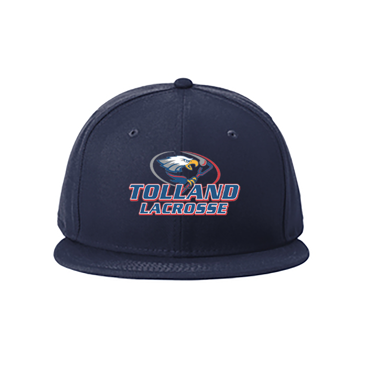 Tolland Lacrosse New Era Flat Bill Snapback Cap