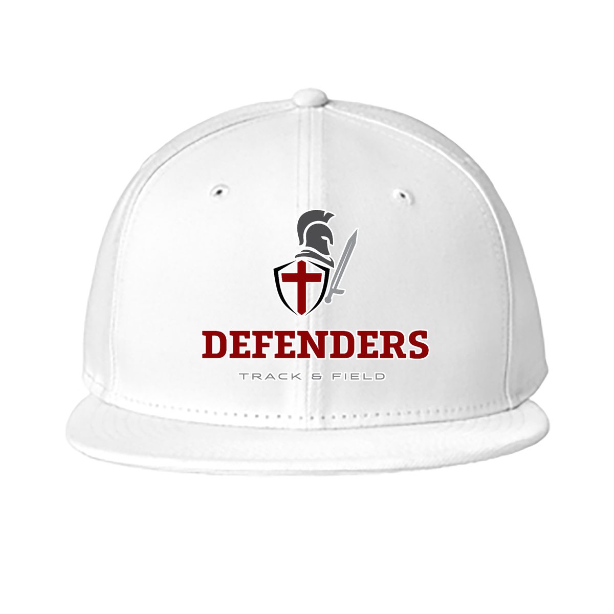 Defenders Track & Field New Era Standard Fit Flat Bill Snapback Cap