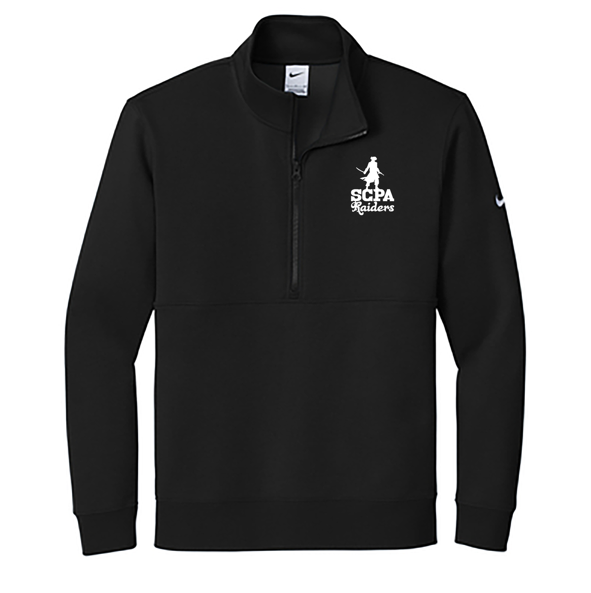 SCPA Raiders Basketball Nike Club Fleece 1/2-Zip