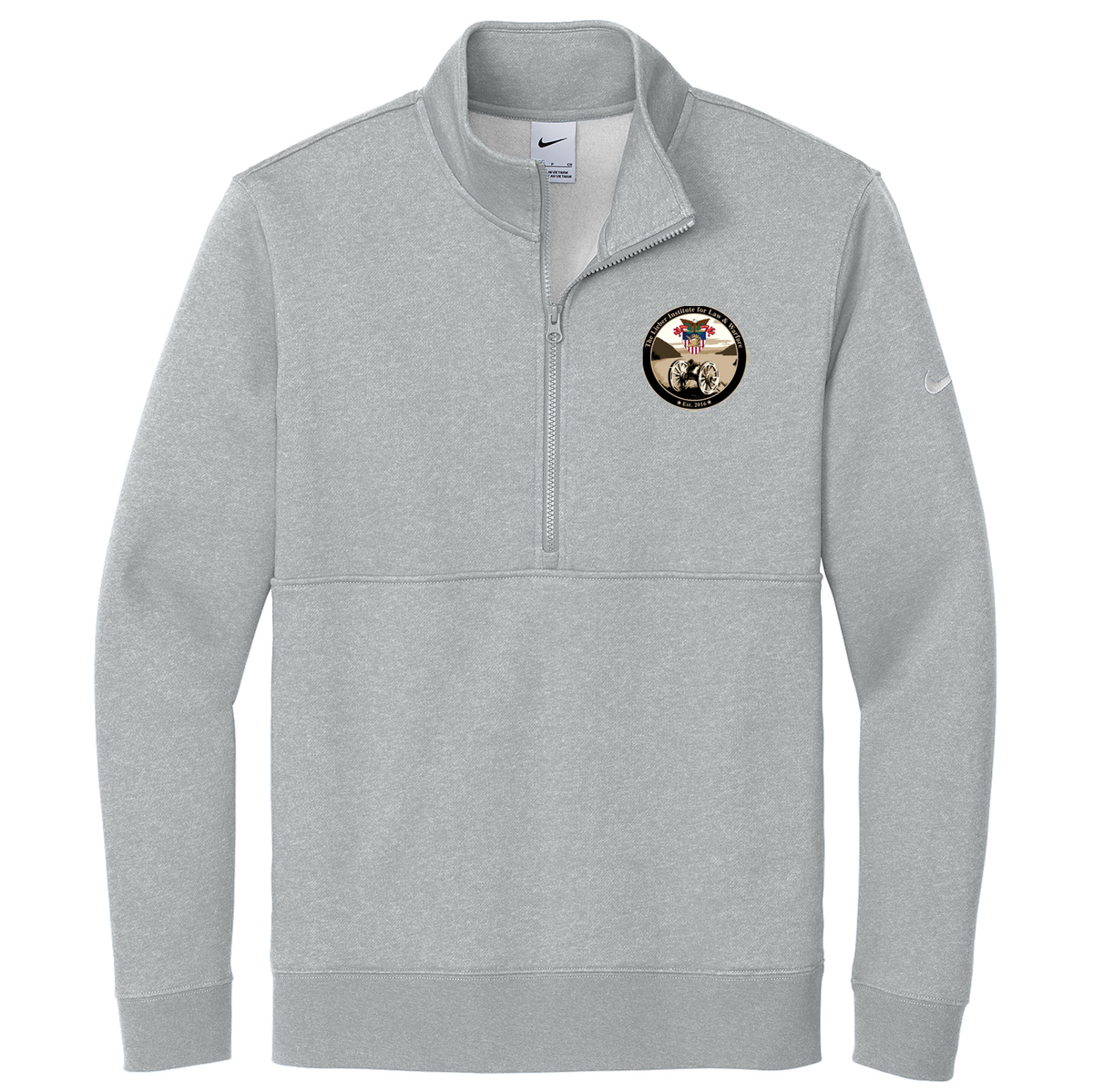 USMA Lieber Institute Nike Club Fleece 1/2-Zip - Patch Logo