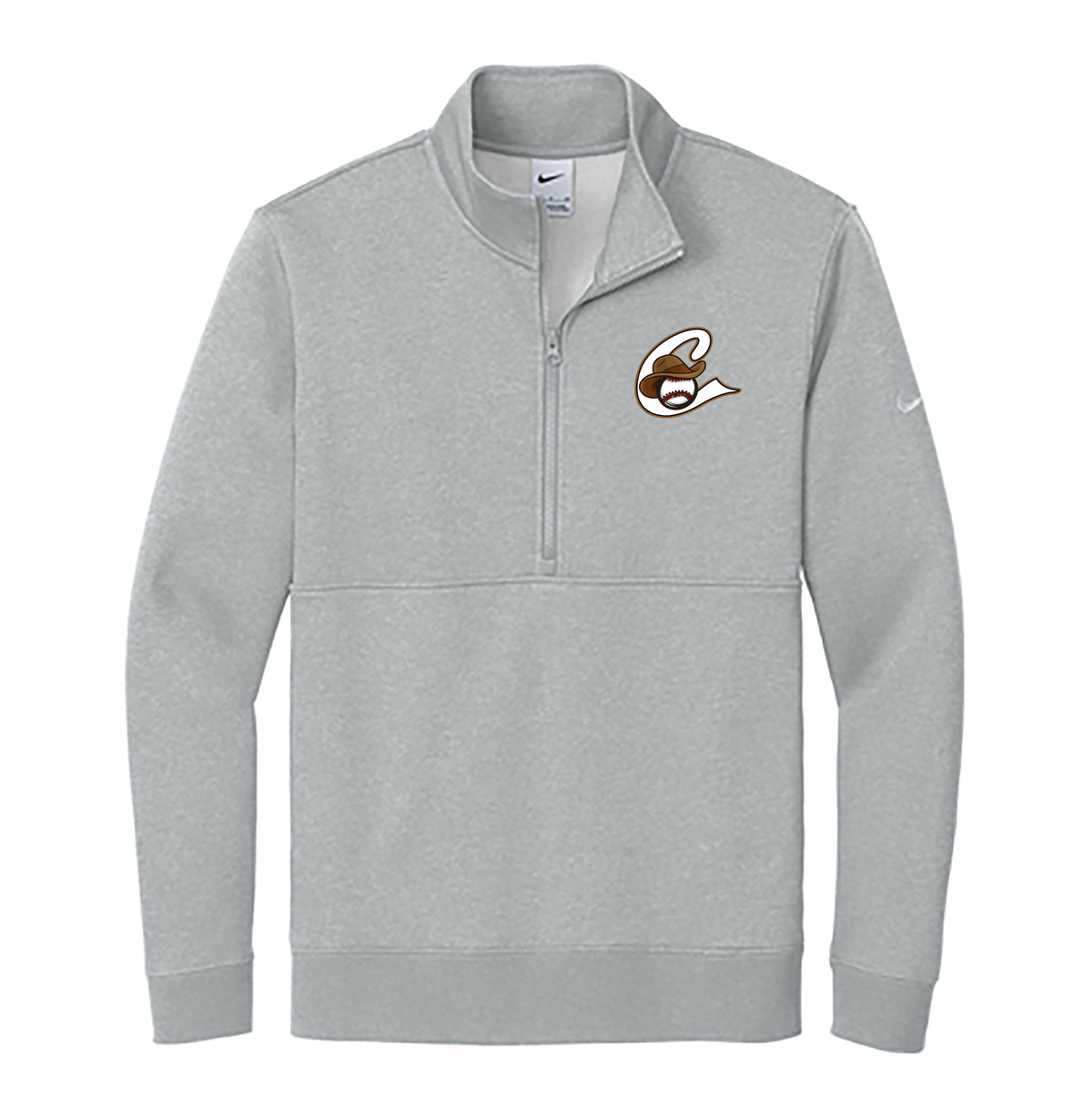 Caballeros Baseball Nike Club Fleece 1/2-Zip