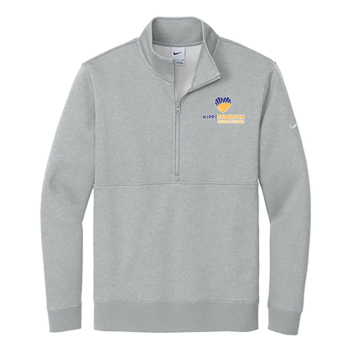 KIPP Stockton Middle School Nike Club Fleece 1/2-Zip