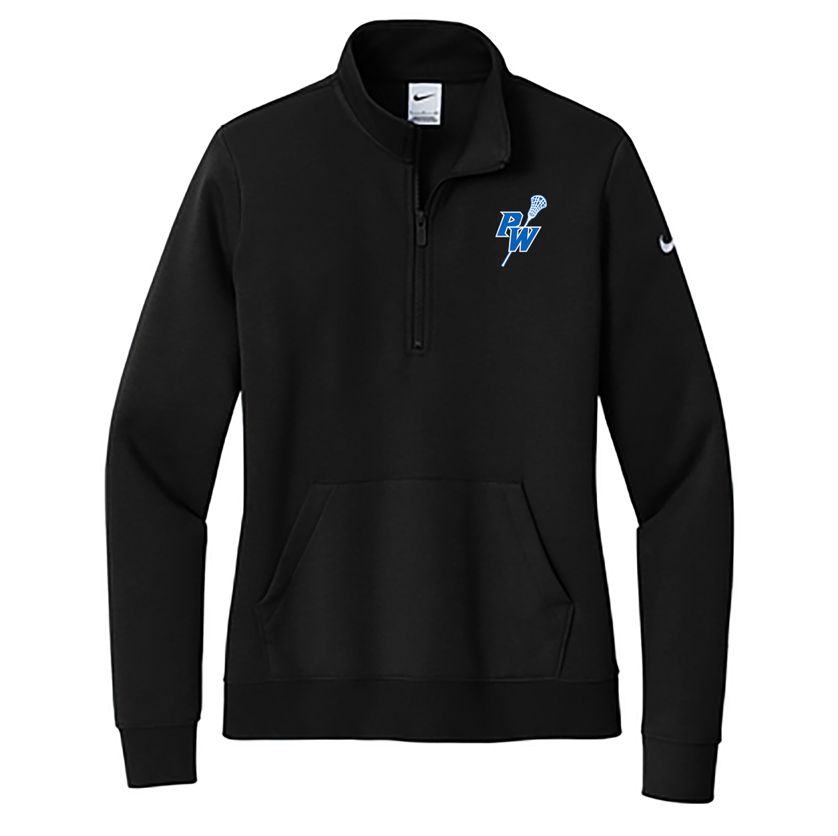 Port Washington Girls Lacrosse Nike Ladies Club Fleece 1/2 Zip