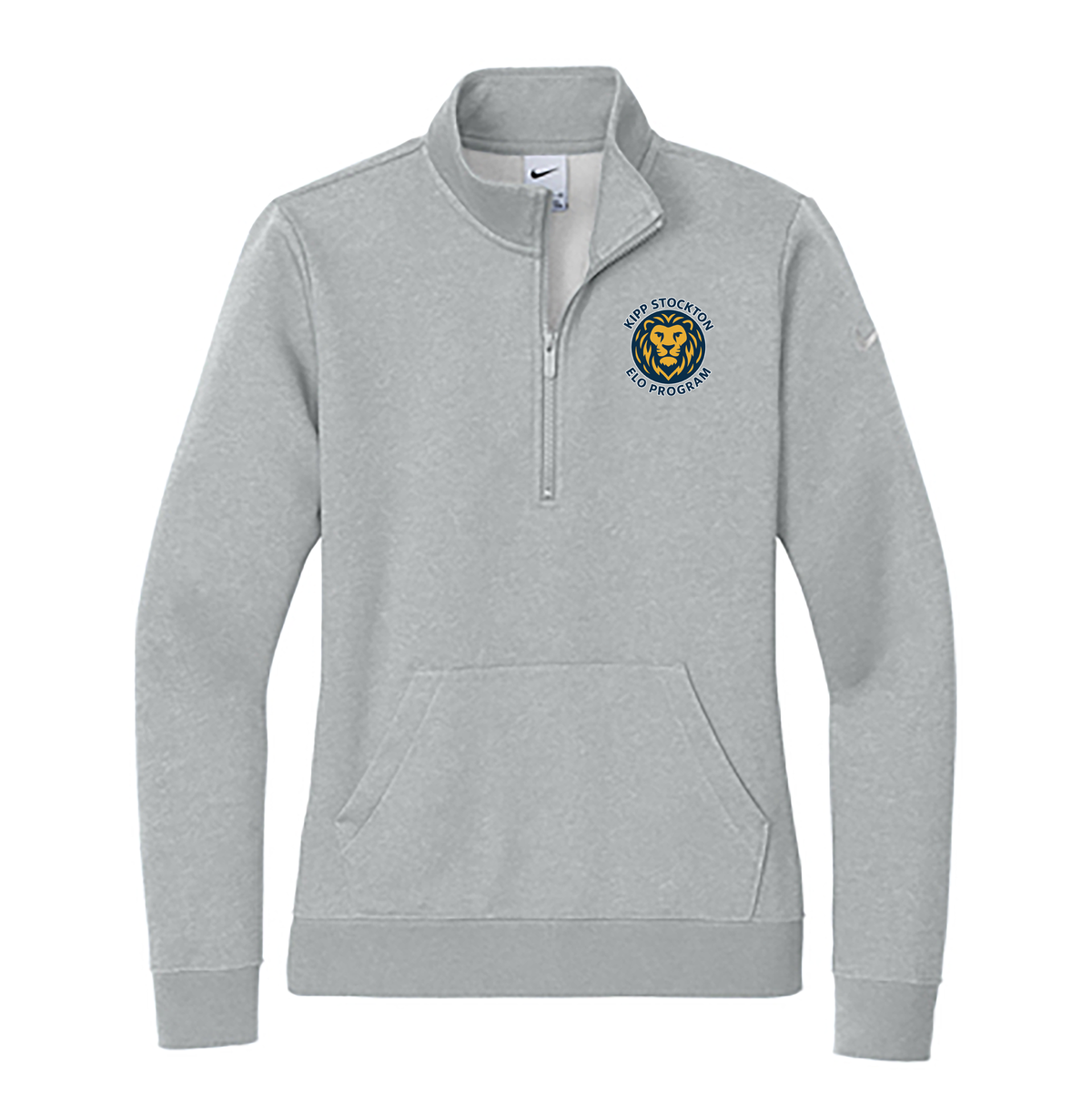 Kipp Stockton ELO Program Nike Ladies Club Fleece 1/2 Zip