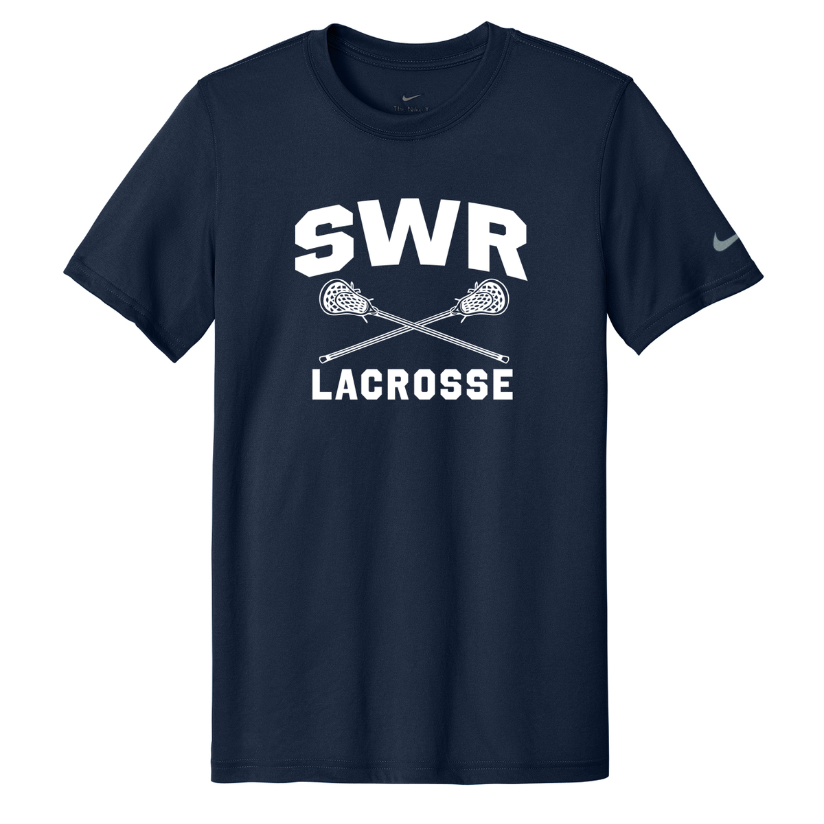 Shoreham-Wading River HS Lacrosse Nike Swoosh Sleeve rLegend Tee