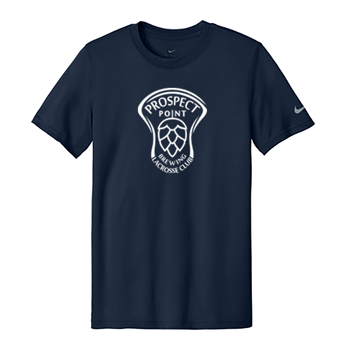 Prospect Point Brewing Lacrosse Club Nike Swoosh Sleeve rLegend Tee