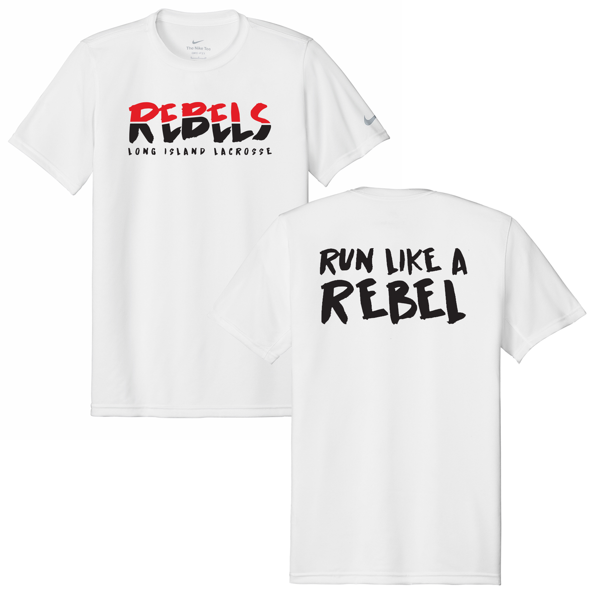 Rebels Lacrosse Nike Swoosh Sleeve rLegend Tee