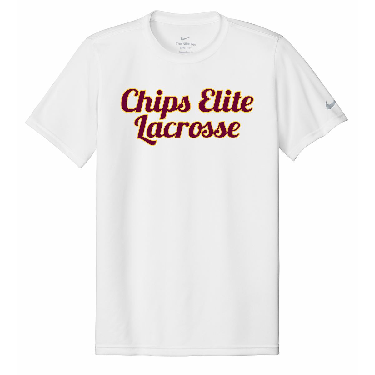 Chips Elite Lacrosse Nike Swoosh Sleeve rLegend Tee