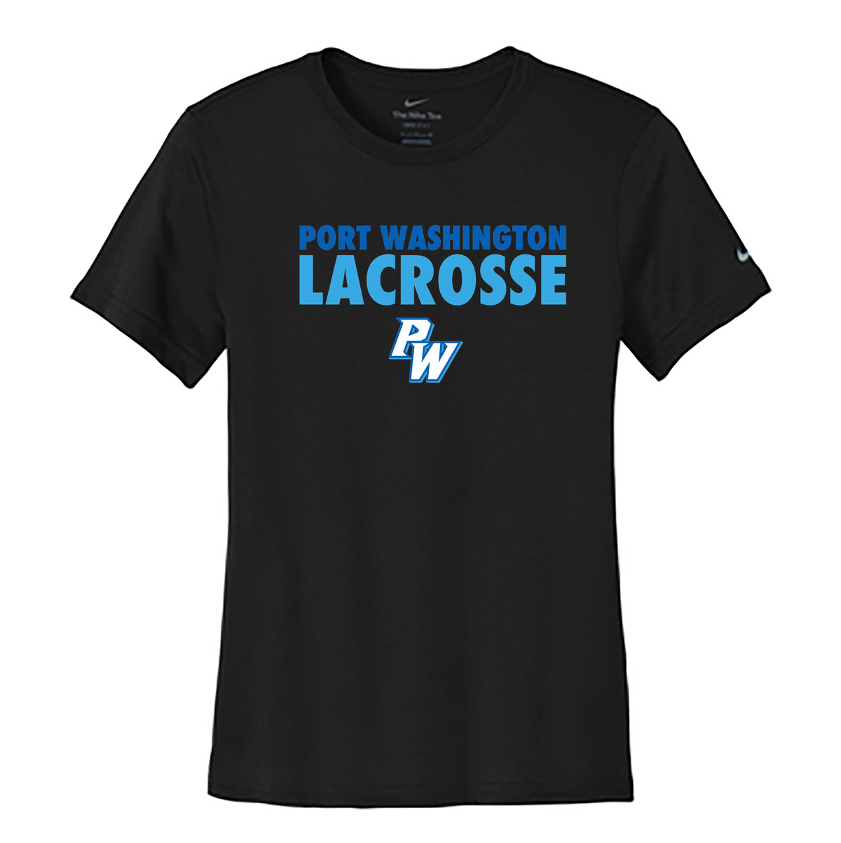 Port Washington Girls Lacrosse Nike Ladies Swoosh Sleeve rLegend Tee