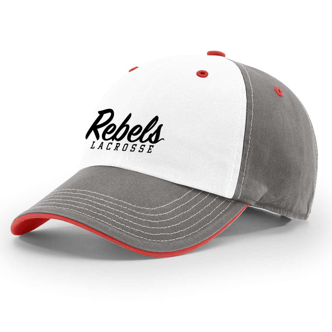 Rebels Lacrosse Washed Hat