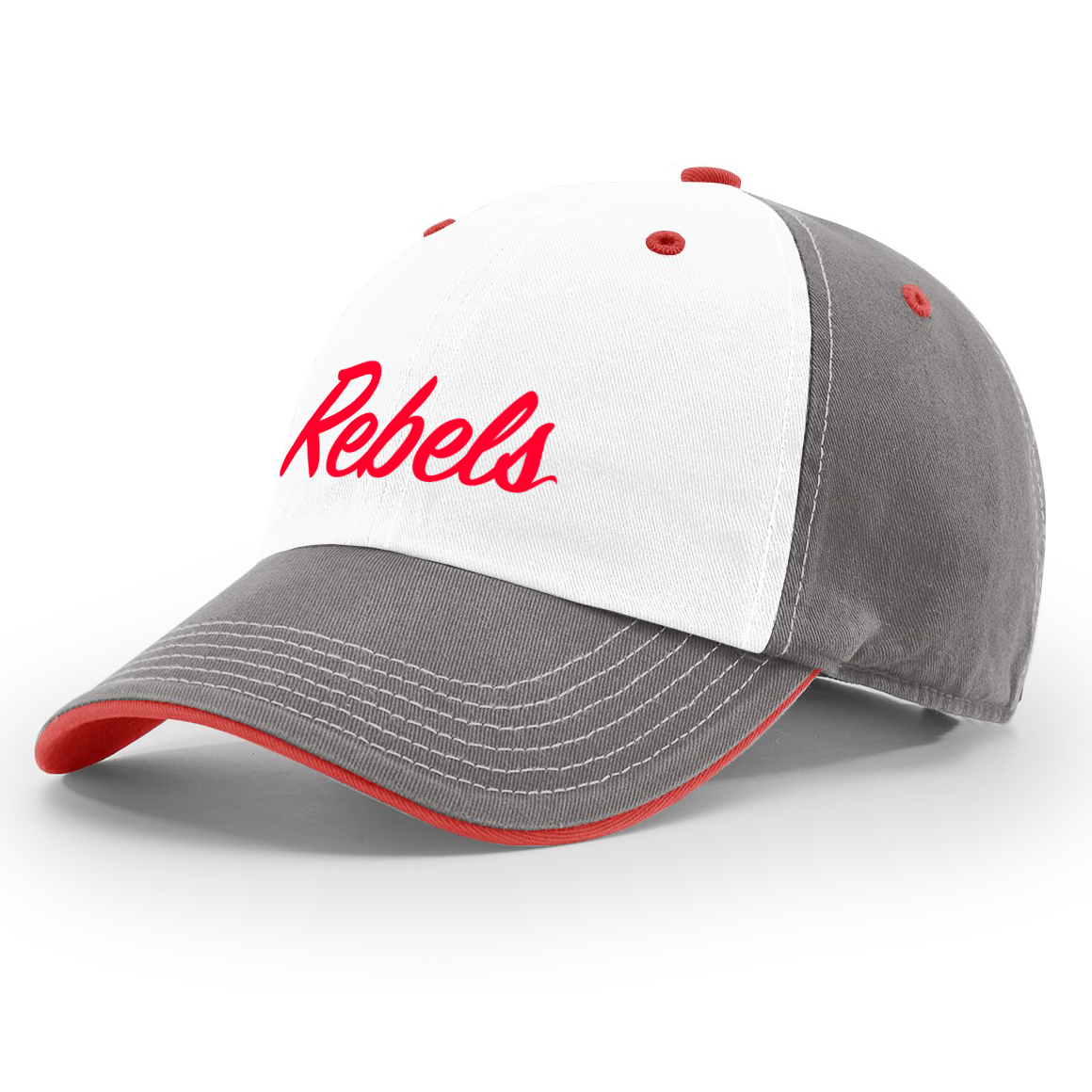 Rebels Lacrosse Washed Hat