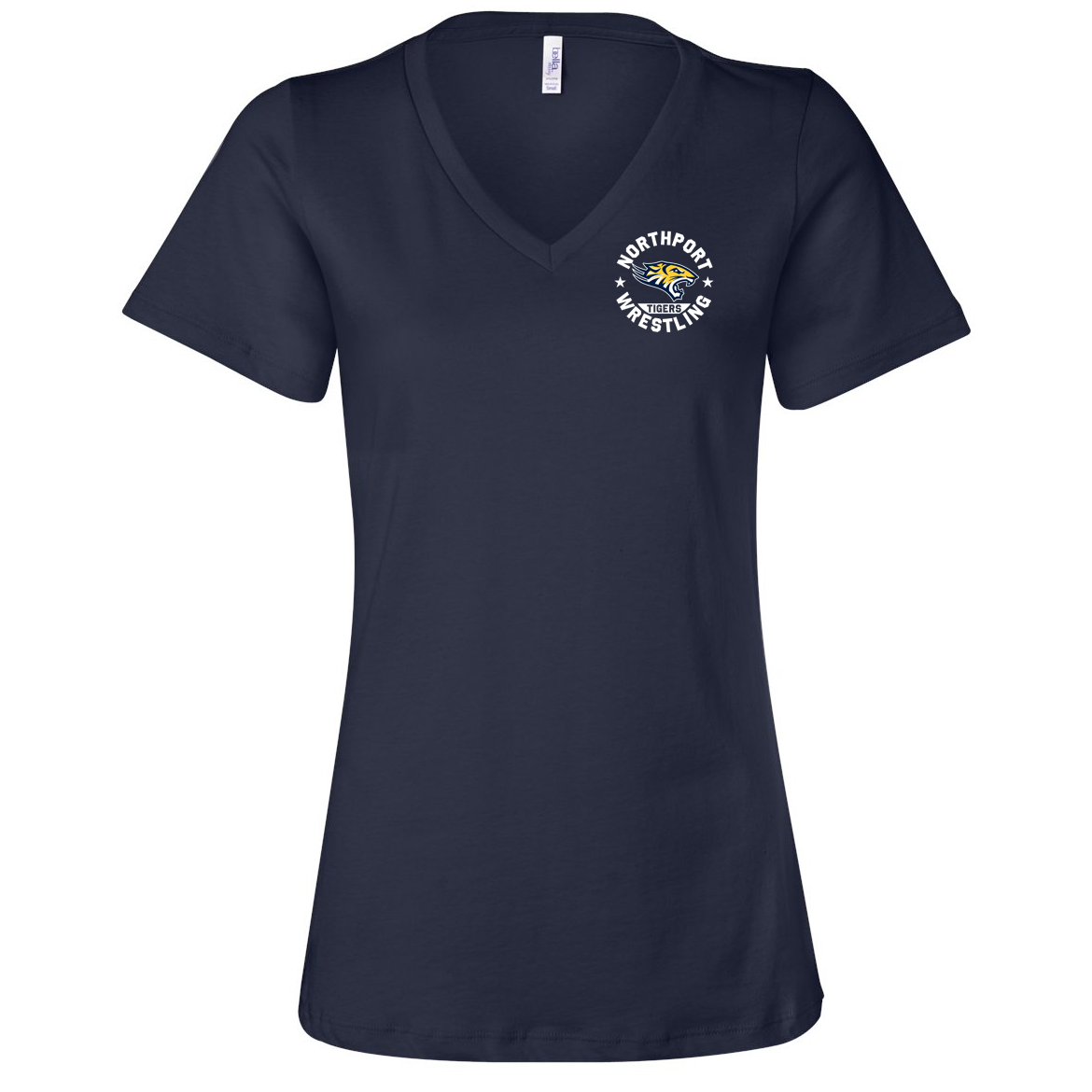 Northport Wrestling Women’s Relaxed Jersey V-Neck Tee