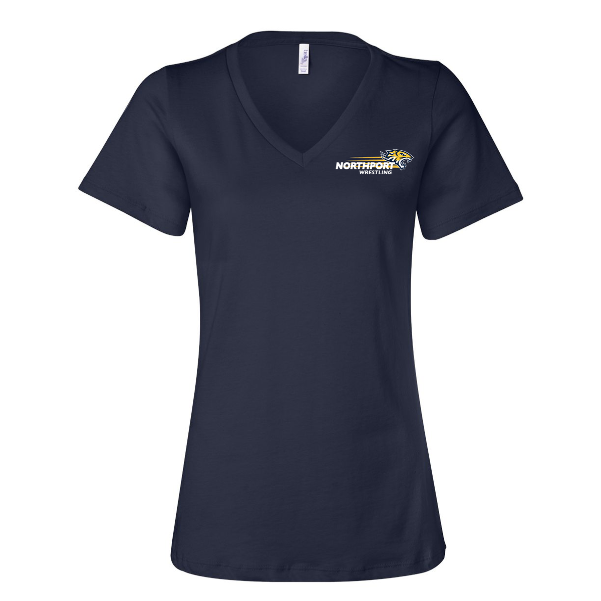 Northport Wrestling Women’s Relaxed Jersey V-Neck Tee