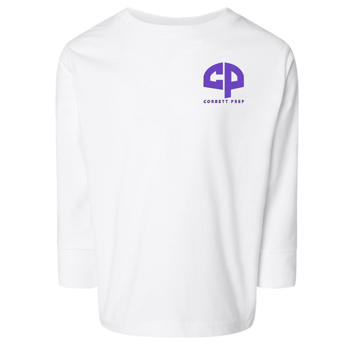 Corbett Prep Toddler Fine Jersey Long Sleeve Tee