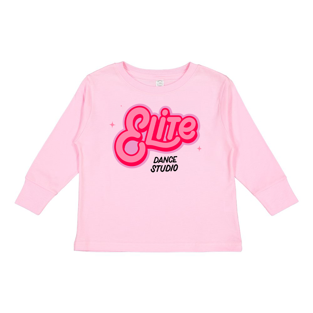 Elite Dance Studio Toddler Fine Jersey Long Sleeve Tee - TODDLER