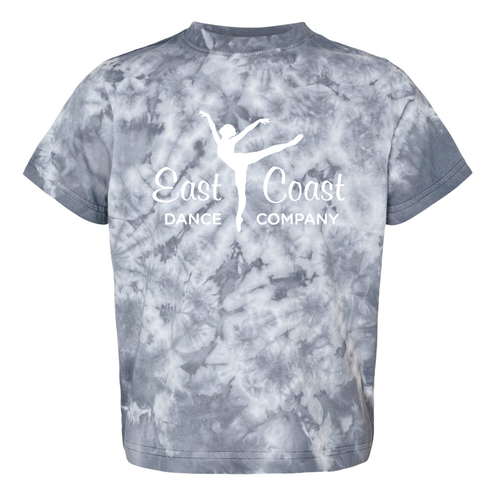 East Coast Dance Company Toddler Crystal Tie-Dyed T-Shirt