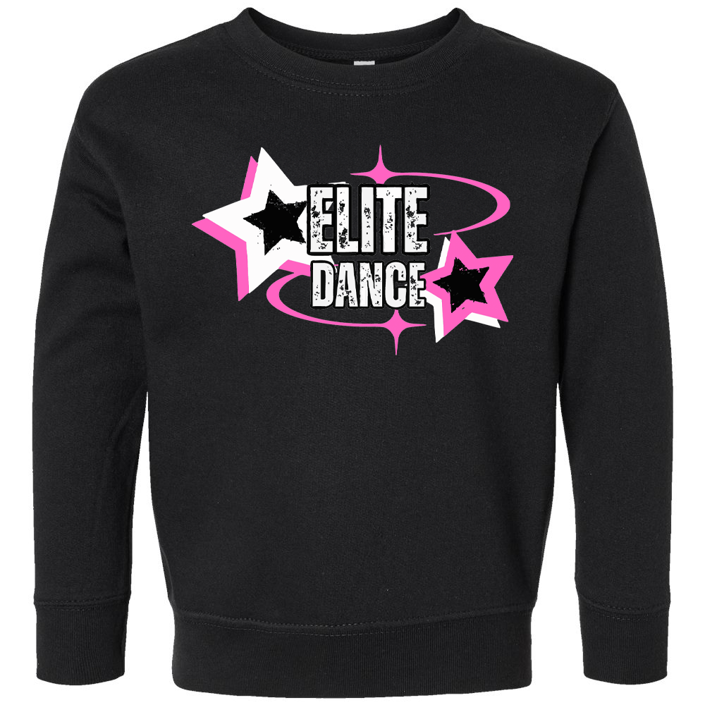 Elite Dance Studio Toddler Fleece Crewneck Sweatshirt - TODDLER