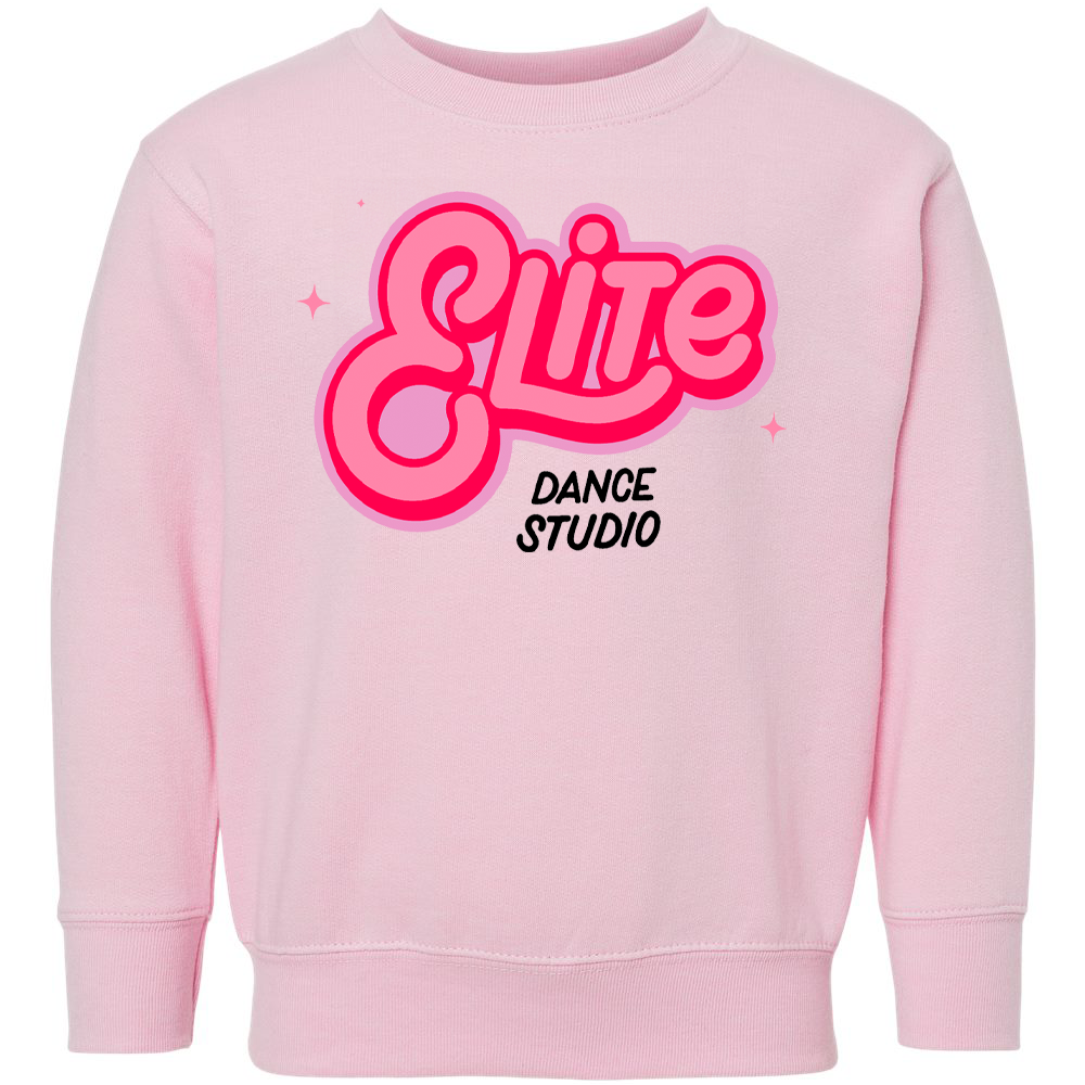 Elite Dance Studio Toddler Fleece Crewneck Sweatshirt - TODDLER