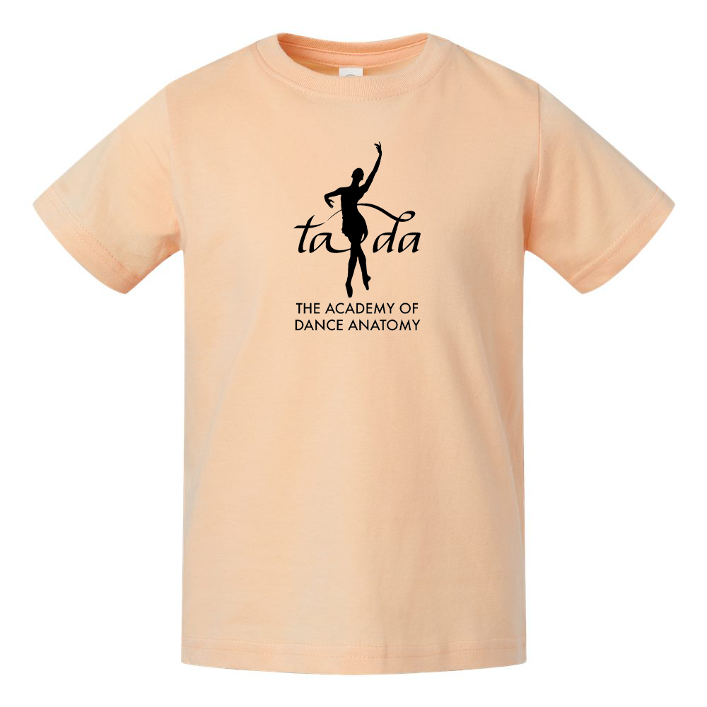 The Academy of Dance Anatomy Toddler Fine Jersey Tee