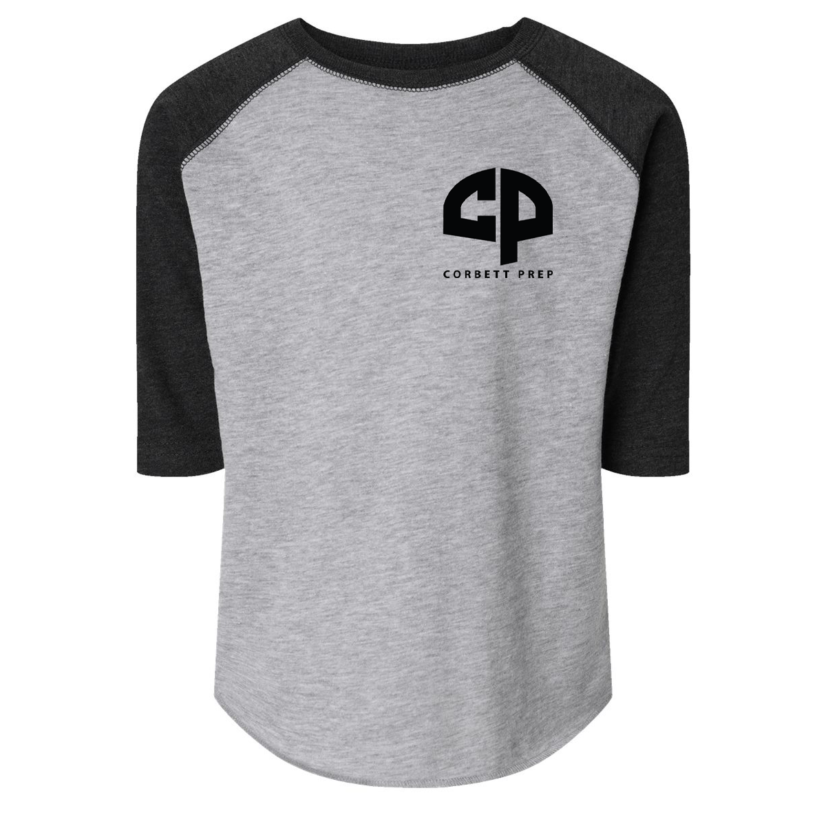 Corbett Prep Toddler Fine Jersey Three-Quarter Sleeve Tee