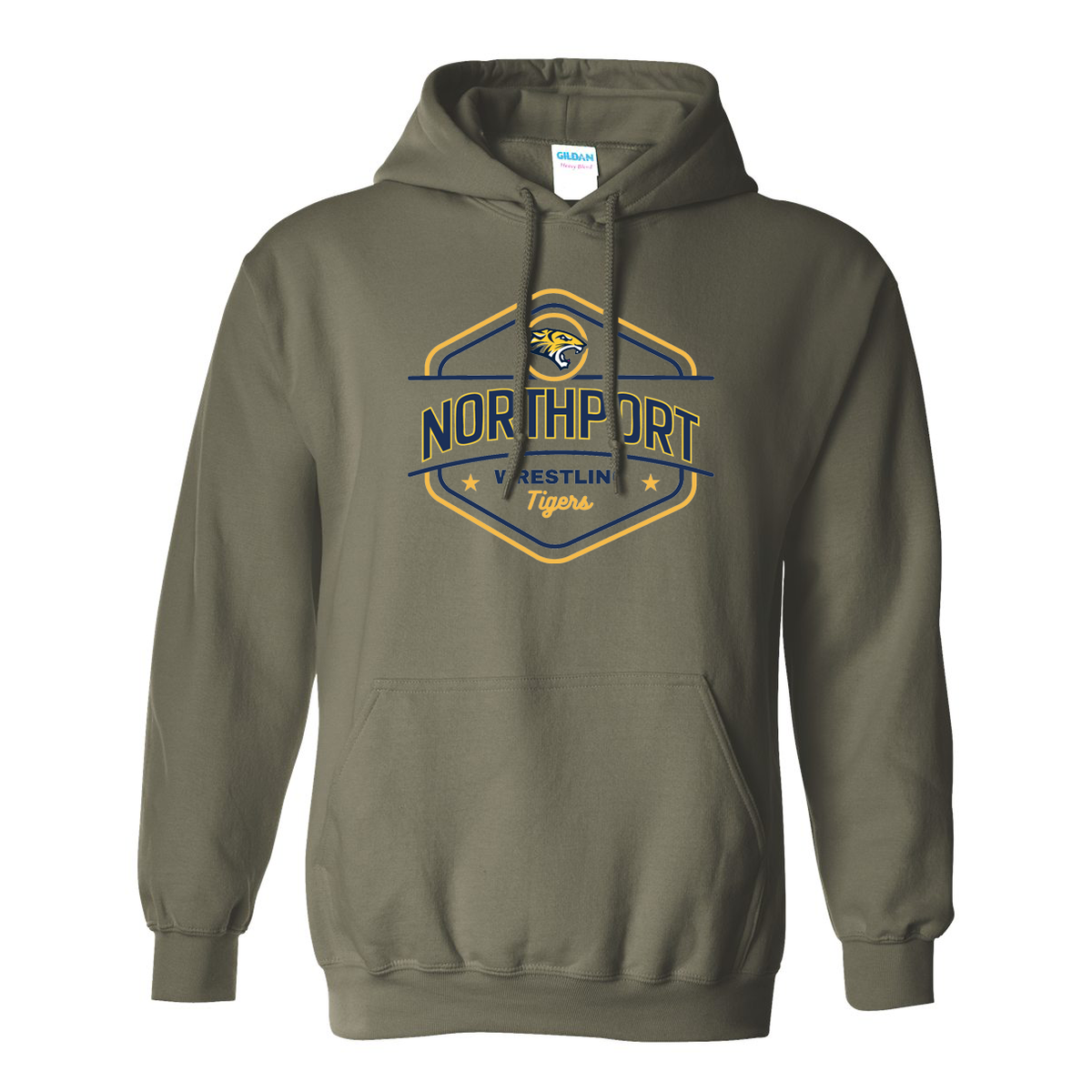 Northport Wrestling Heavy Blend Hoodie